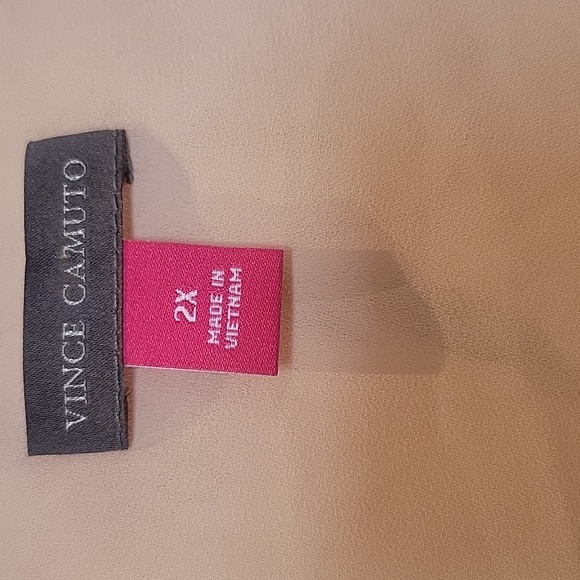 NWT VINCE CAMUTO peachbellini blouse - Picture 8 of 14
